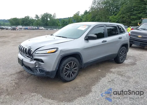 2015 Jeep Cherokee Sport z USA, uszkodzony, nr VIN 1C4PJMAB1FW533421
